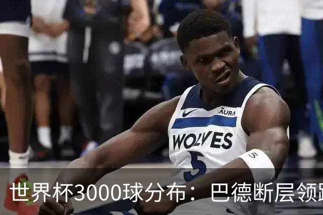 世界杯3000球分布：巴德断层领跑 阿法意西英荷紧追